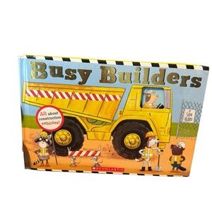 5/$25 Used Scholastic Busy Builders Kids Book